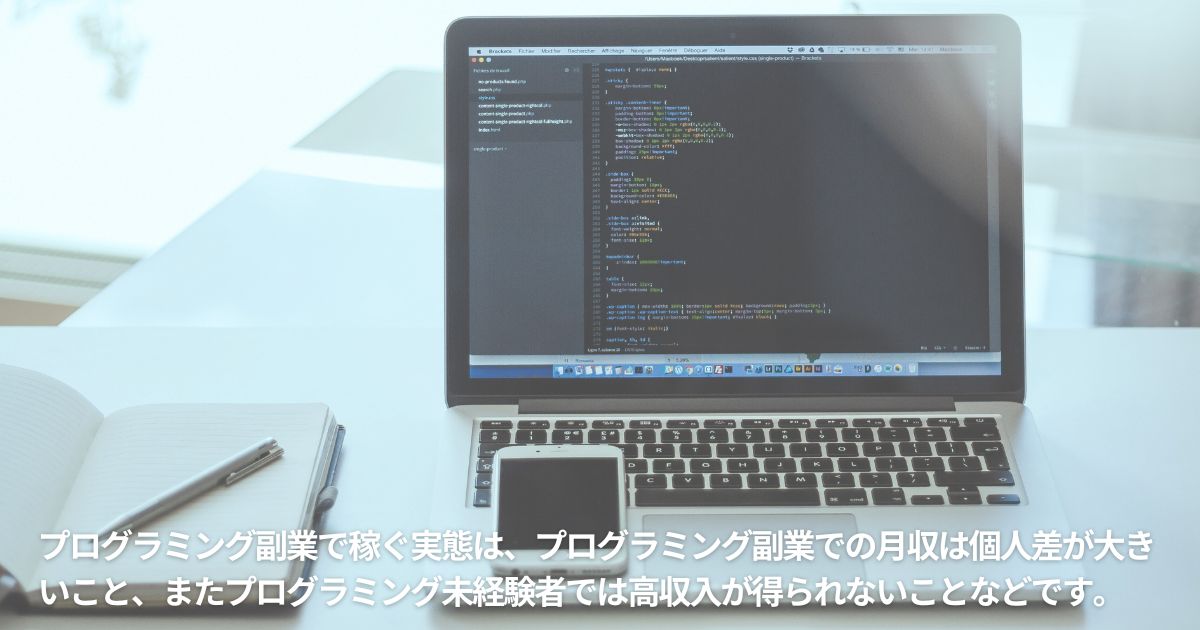 プログラミング副業の実態とは？